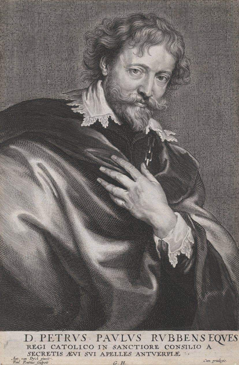 D. Peter Paul Rubbens Knight af Paulus Pontius