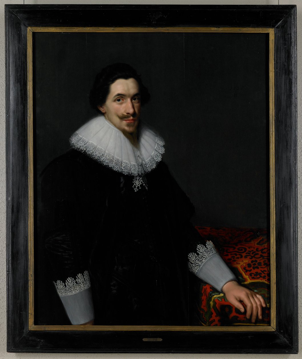 Portræt af Lucas van Voorst af Paulus Moreelse
