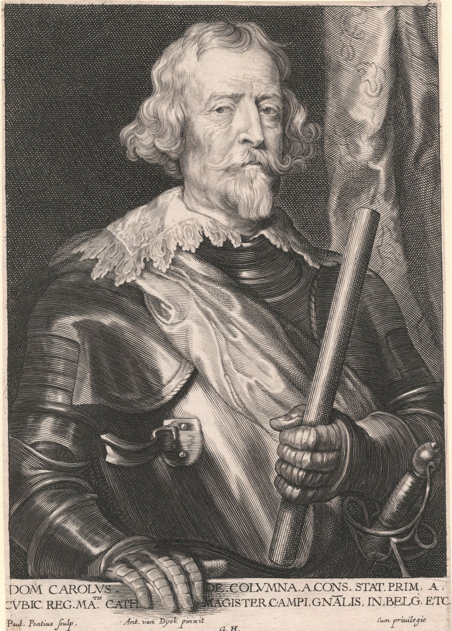 Karl af Søjlen af Paulus Pontius
