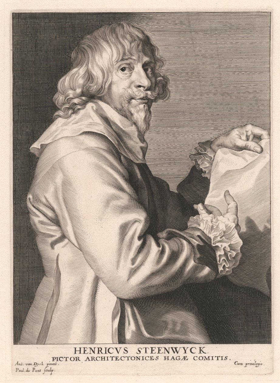 Henricus Steenwyck, Haaggrevens arkitektoniske maler af Paulus Pontius