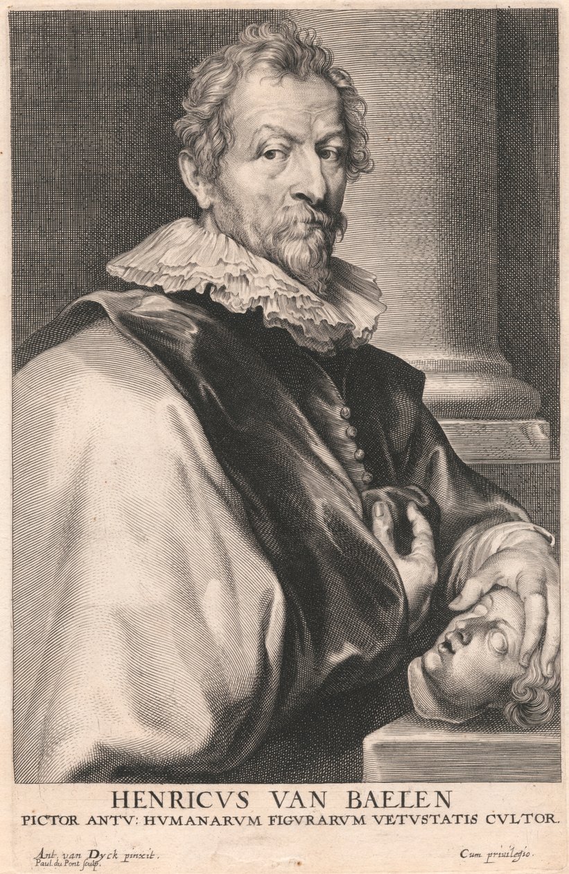 Henry van Baelen, Maler Antu; Dyrker af oldtidens menneskelige figurer af Paulus Pontius