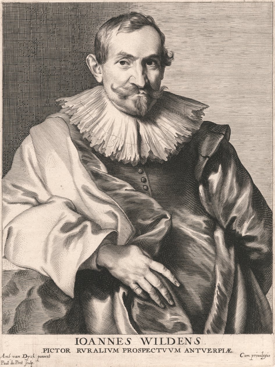 Joannes Wildens, Maler af Rural Prospects of Antwerpen af Paulus Pontius