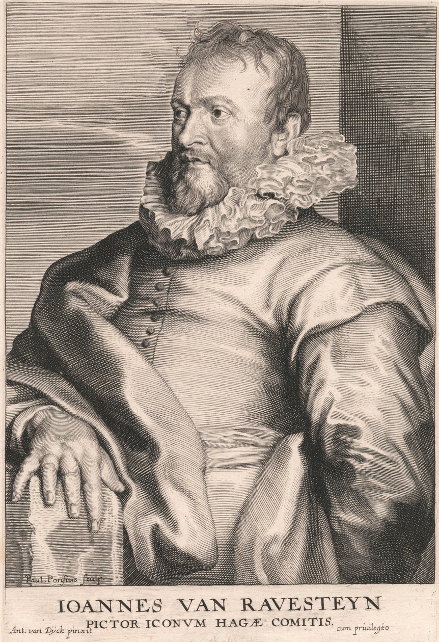 Joannes van Ravesteyn, ikonmaler af Haag-greven af Paulus Pontius