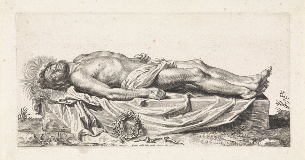 Legemet af den døde Kristus af Paulus Pontius