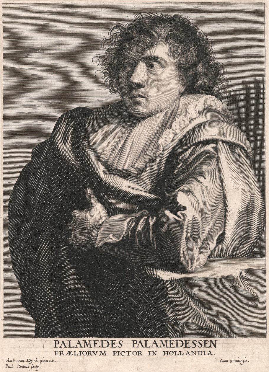 Palamedes Palamedessen, maler af Prelia i Holland af Paulus Pontius