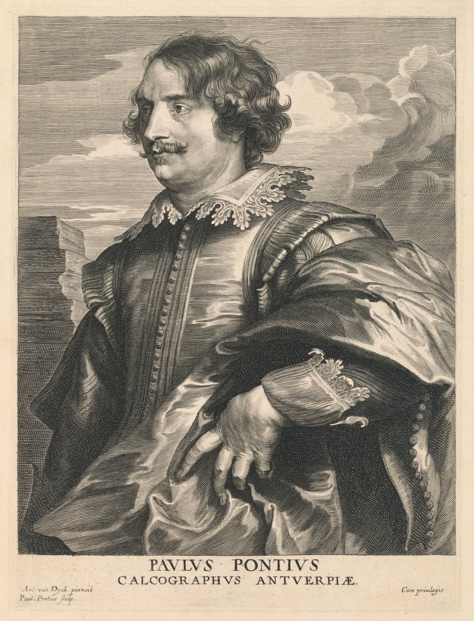 Paulus Pontius, gravør fra Antwerpen af Paulus Pontius