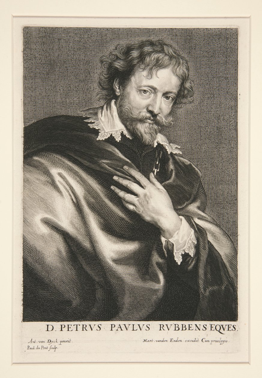 Peter Paul Rubens (1577-1640) af Paulus Pontius