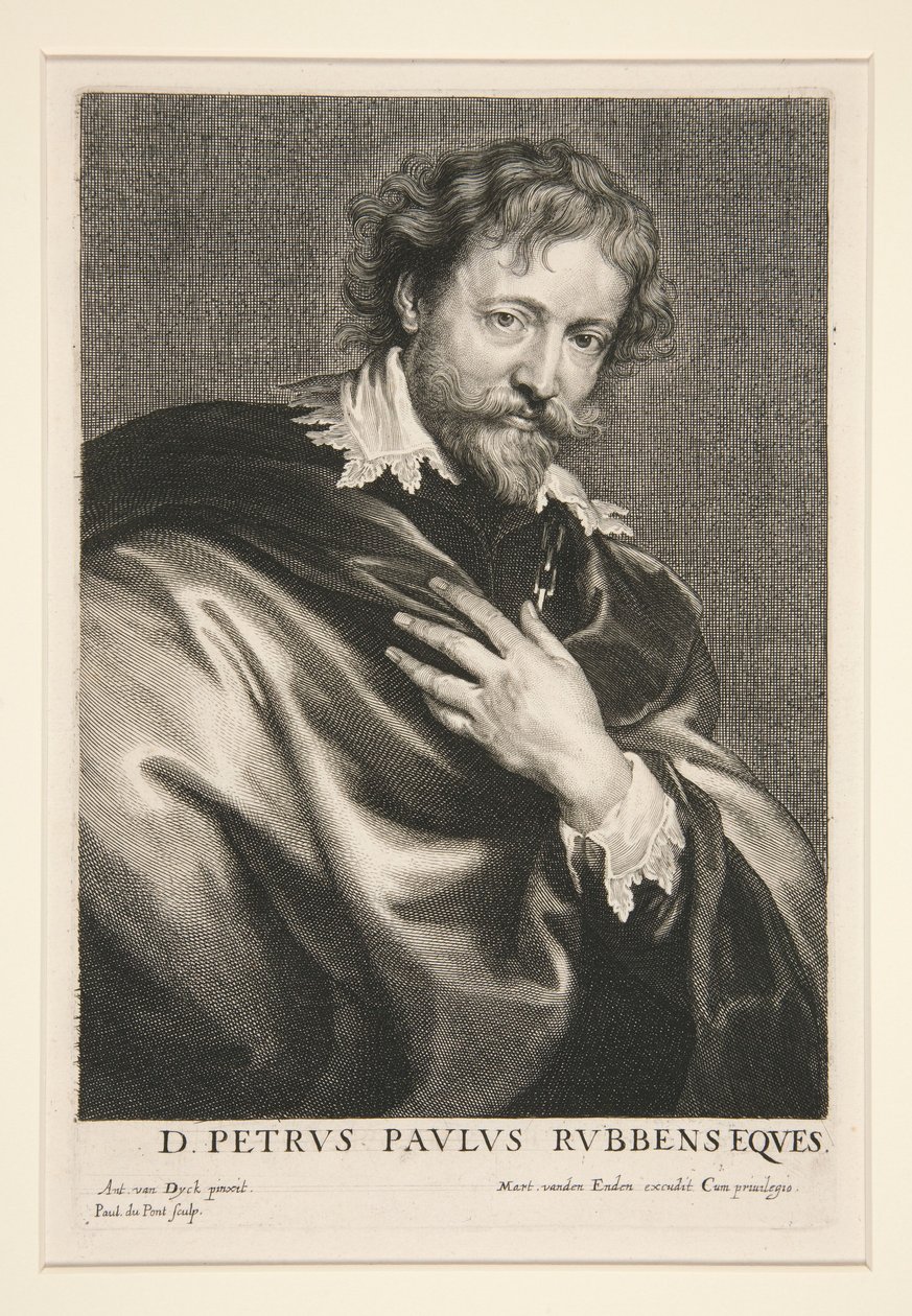 Peter Paul Rubens (1577–1640) af Paulus Pontius