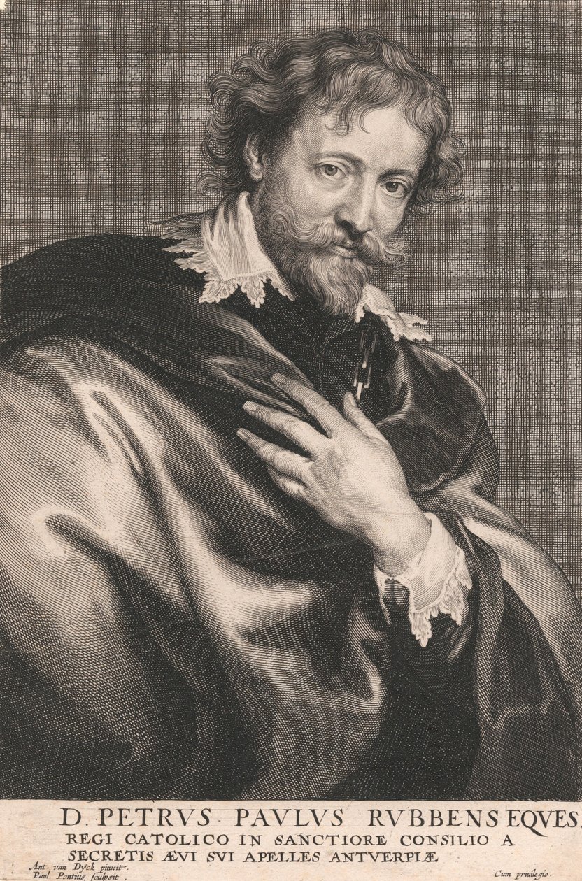 Petrus Paulus Rubbens af Paulus Pontius