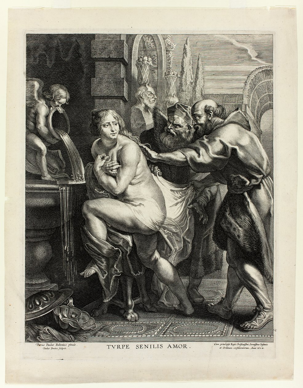 Susanna og de ældste af Paulus Pontius