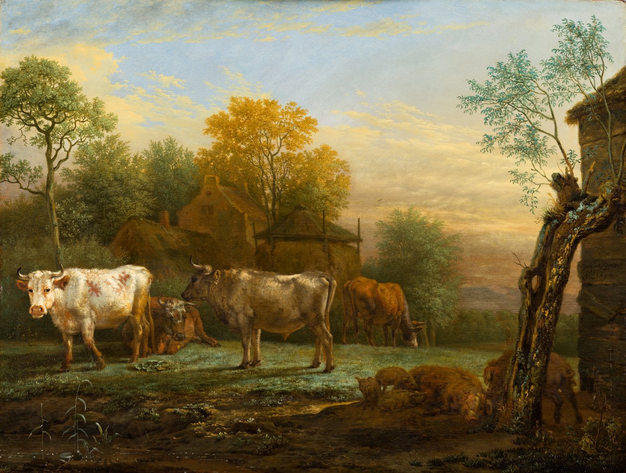 Kvæg på en eng af Paulus Potter
