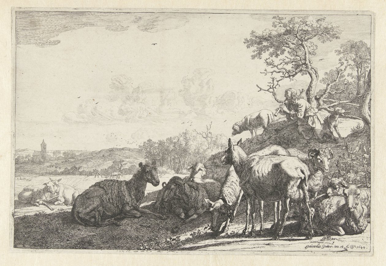 Hyrden af Paulus Potter