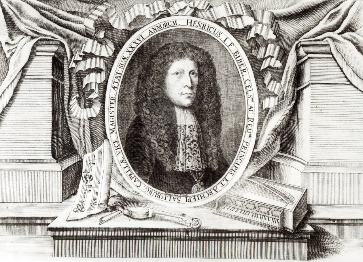 Heinrich Ignaz Franz von Biber (1644-1704) af Paulus Seel
