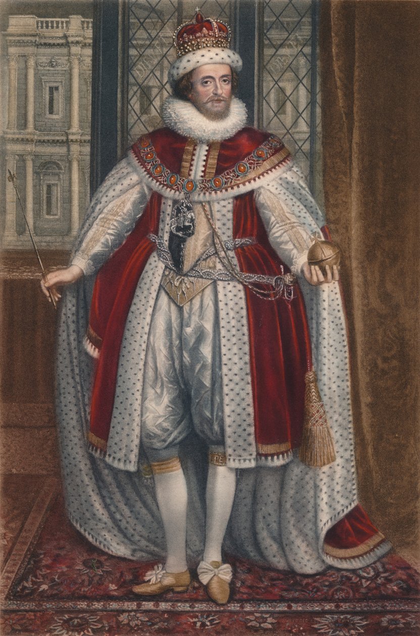 Kong James I af England og VI. af Skotland, 1620, 1904 af Paulus van Somer