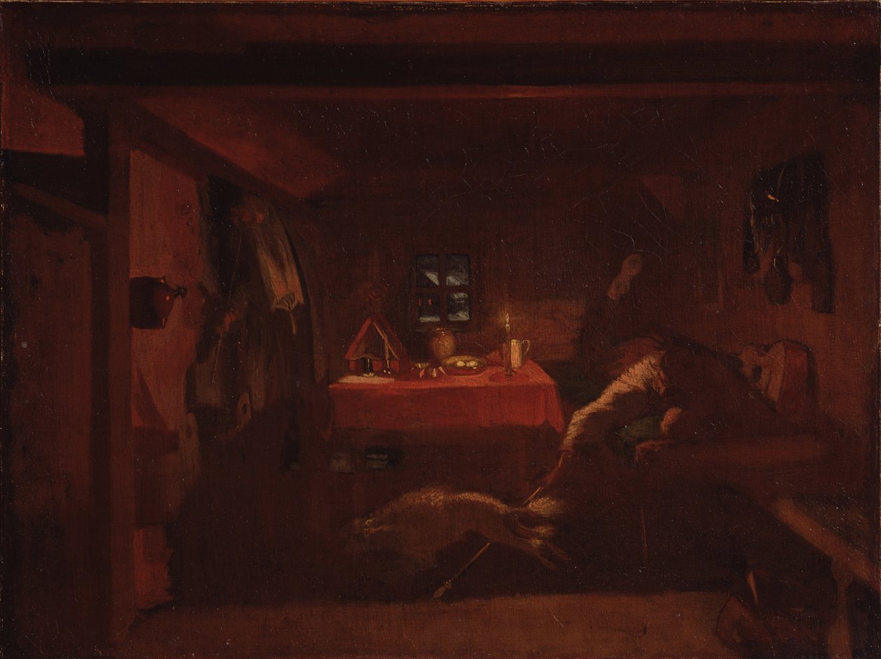 Igen, endnu en gang, igen!, 1851-1852 af Pavel Andreevich Fedotov