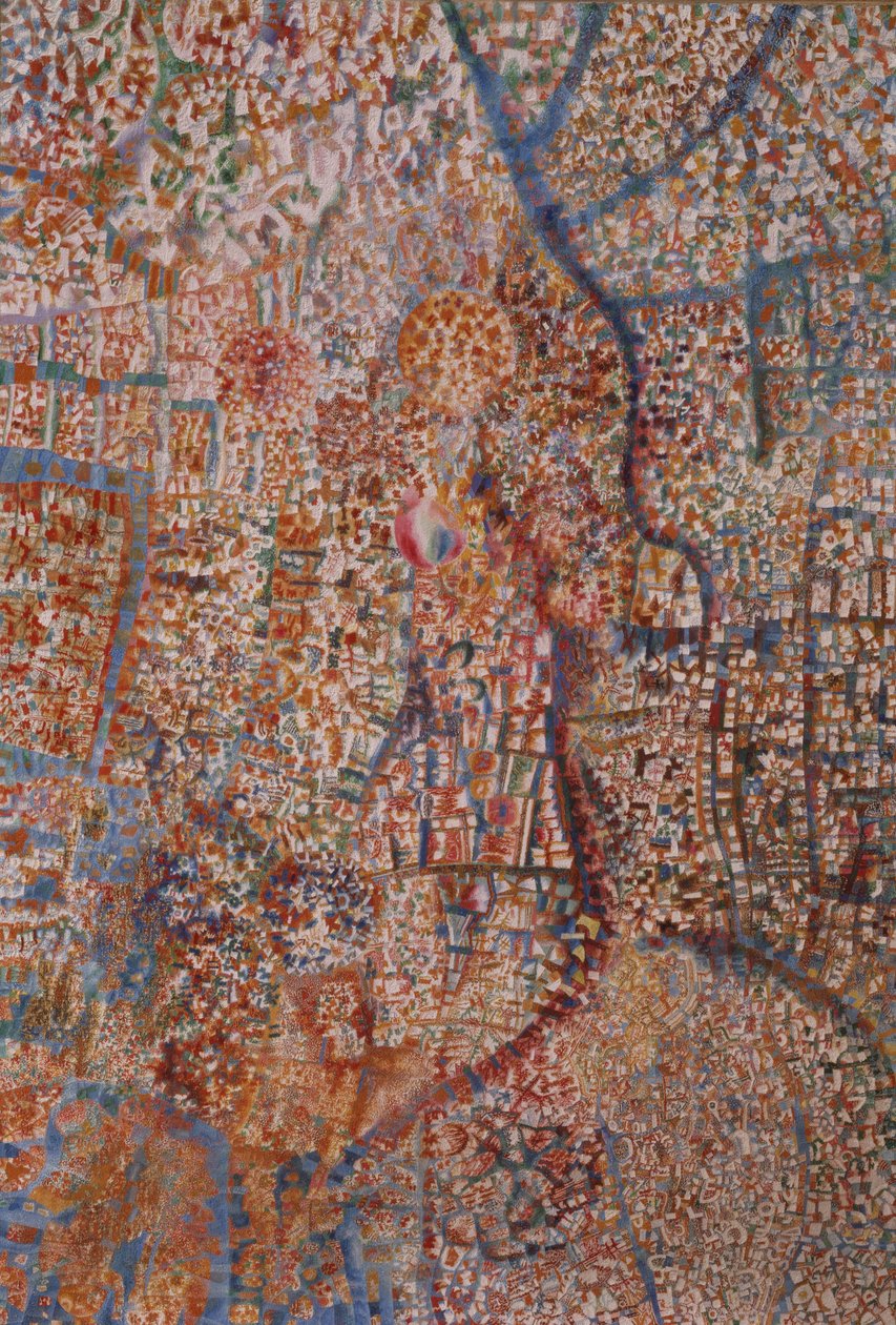 Forårets formel, 1927 af Pavel Nikolayevich Filonov