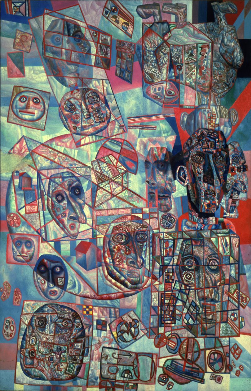 Manden i verden, 1925 af Pavel Nikolayevich Filonov