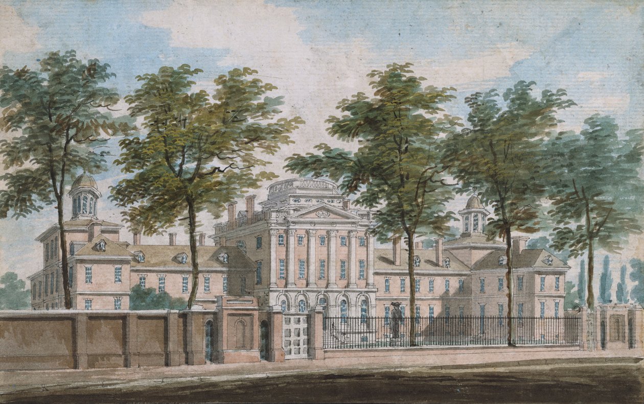 Pennsylvania Hospital, Philadelphia, 1811-ca. 1813. af Pavel Petrovic Svin