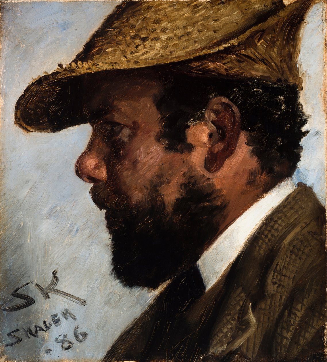 Adrian Stokes af Peder Severin Krøyer