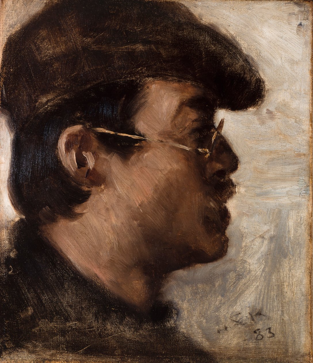 Eilif Peterssen af Peder Severin Krøyer