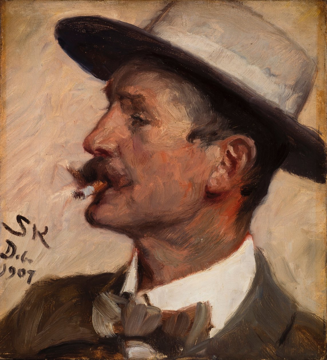 Hans Gyde Petersen af Peder Severin Krøyer