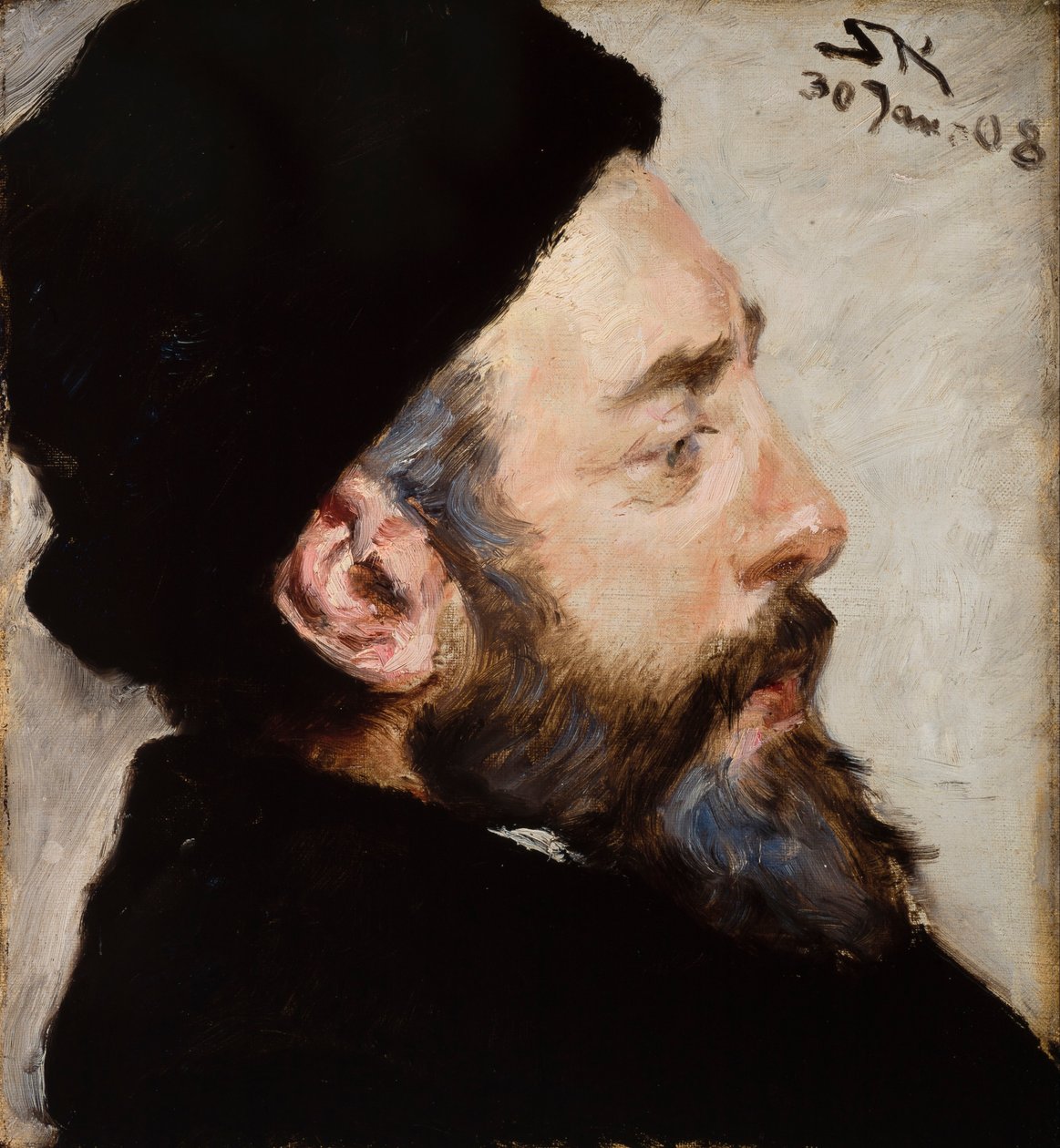 Henrik Pontoppidan af Peder Severin Krøyer
