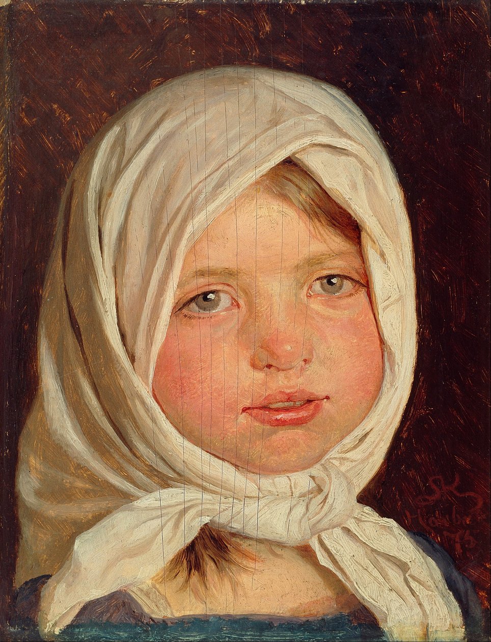 Lille pige fra Hornbæk af Peder Severin Krøyer