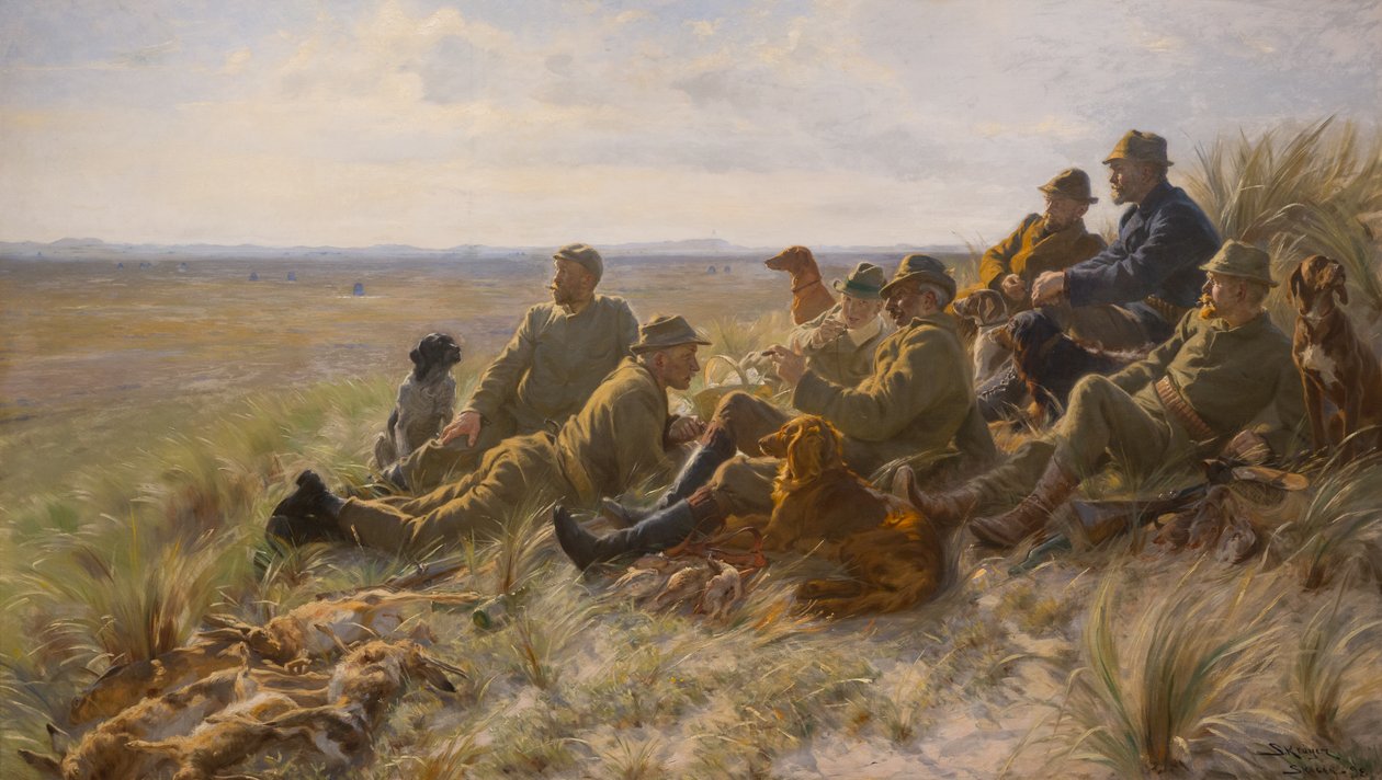 Skagens Jægere af Peder Severin Krøyer