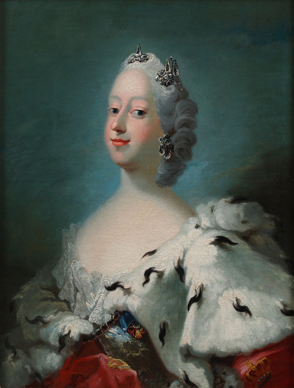 Louise af Storbritannien, dronning af Danmark af Peder Als