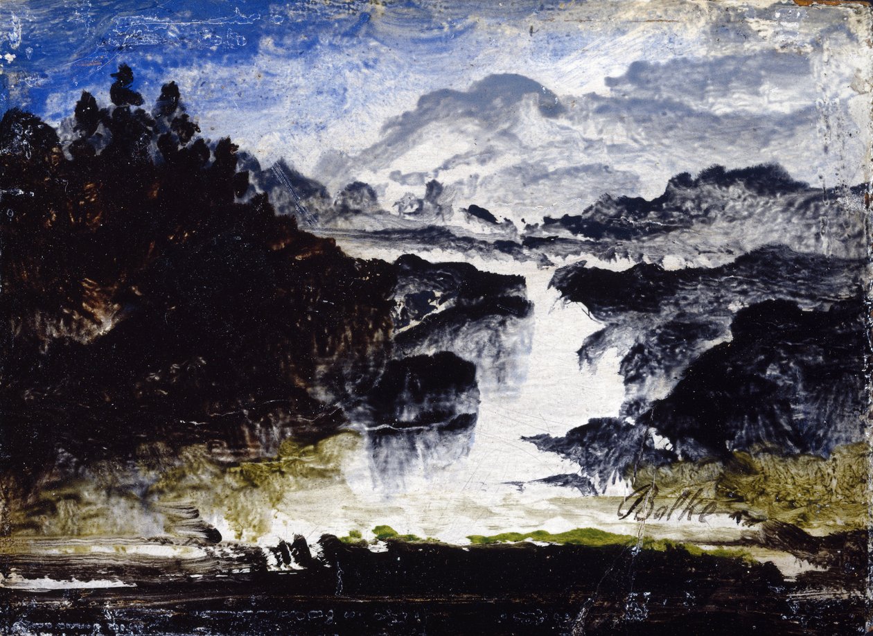 Et vandfald af Peder Balke