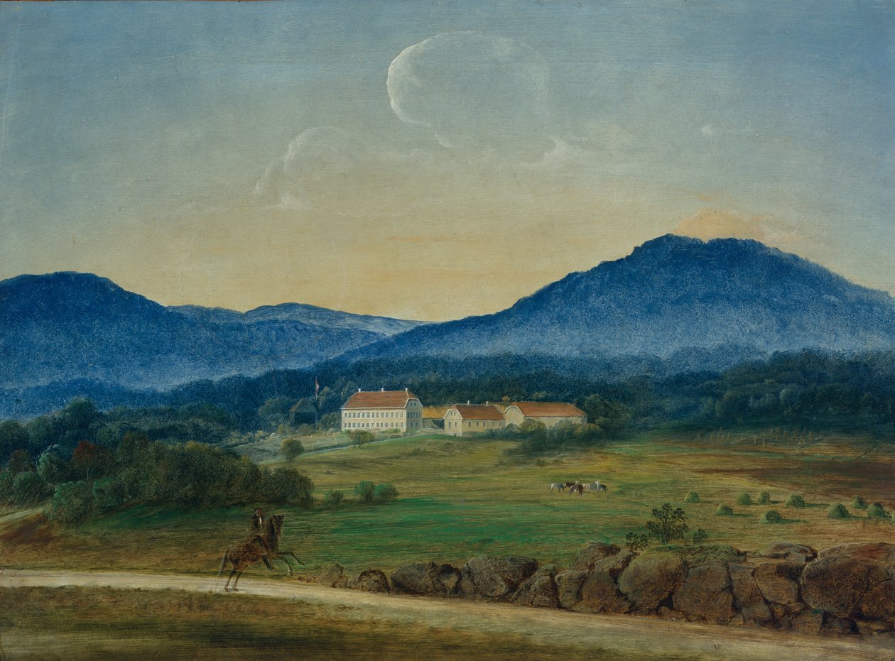 Ris herregård af Peder Balke