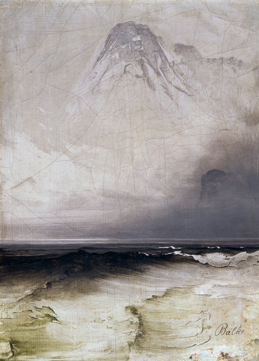Hav og tåge af Peder Balke