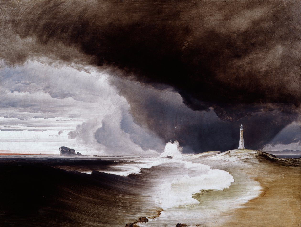 Vardø fyrtårn af Peder Balke