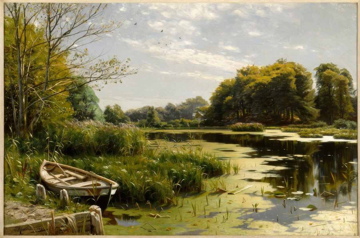 Am See af Peder Monsted
