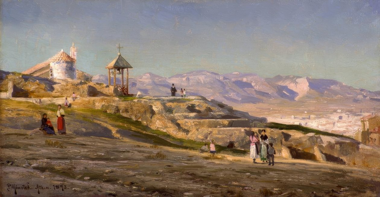 Eftermiddag nær Athen af Peder Monsted