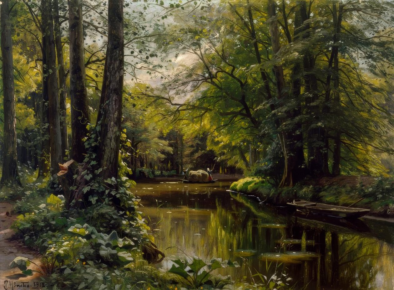 Sommer i Spreewald af Peder Monsted
