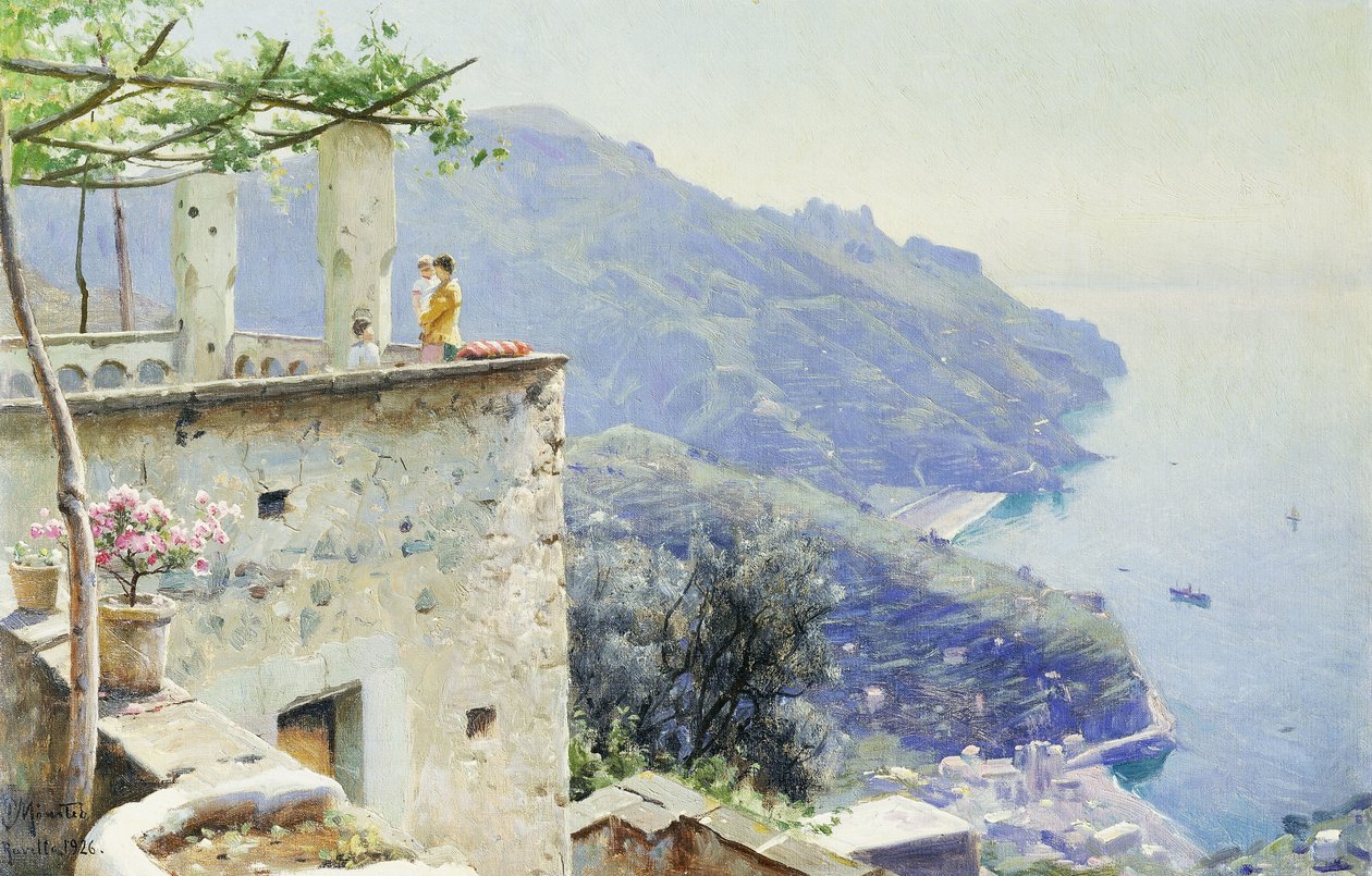 Ravello-kysten af Peder Monsted