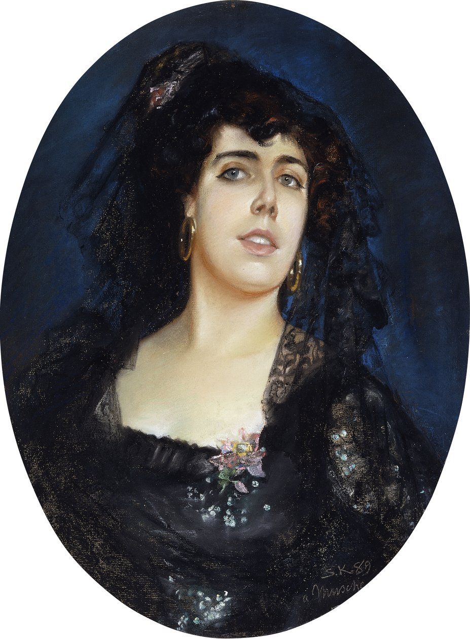 Portræt af Anne Pelterson-Norrie, 1889 af Peder Severin Krøyer