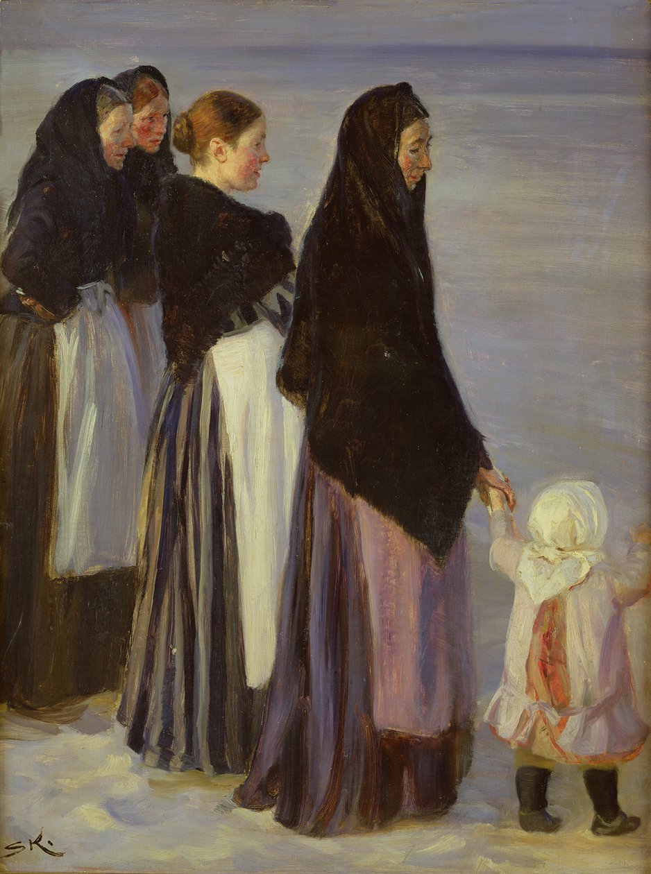 Ukendt billede af Peder Severin Krøyer