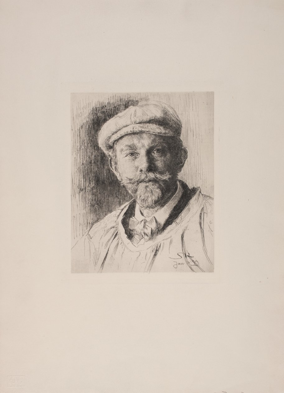 Danish: Selvportræt af Peder Severin Krøyer