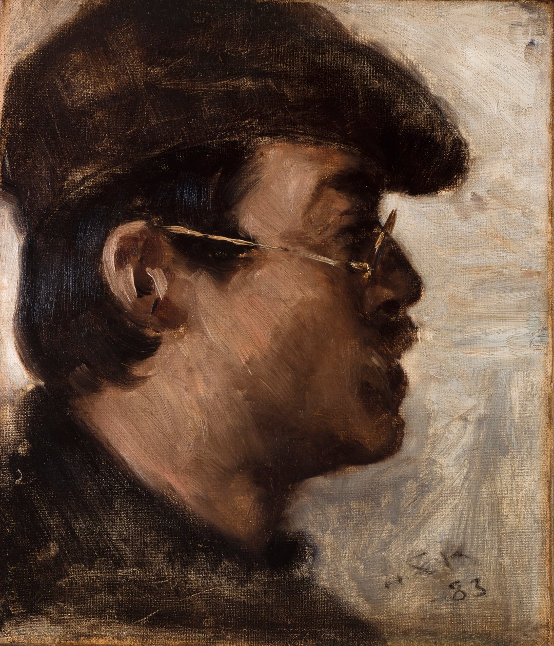 Eilif Peterssen af Peder Severin Krøyer