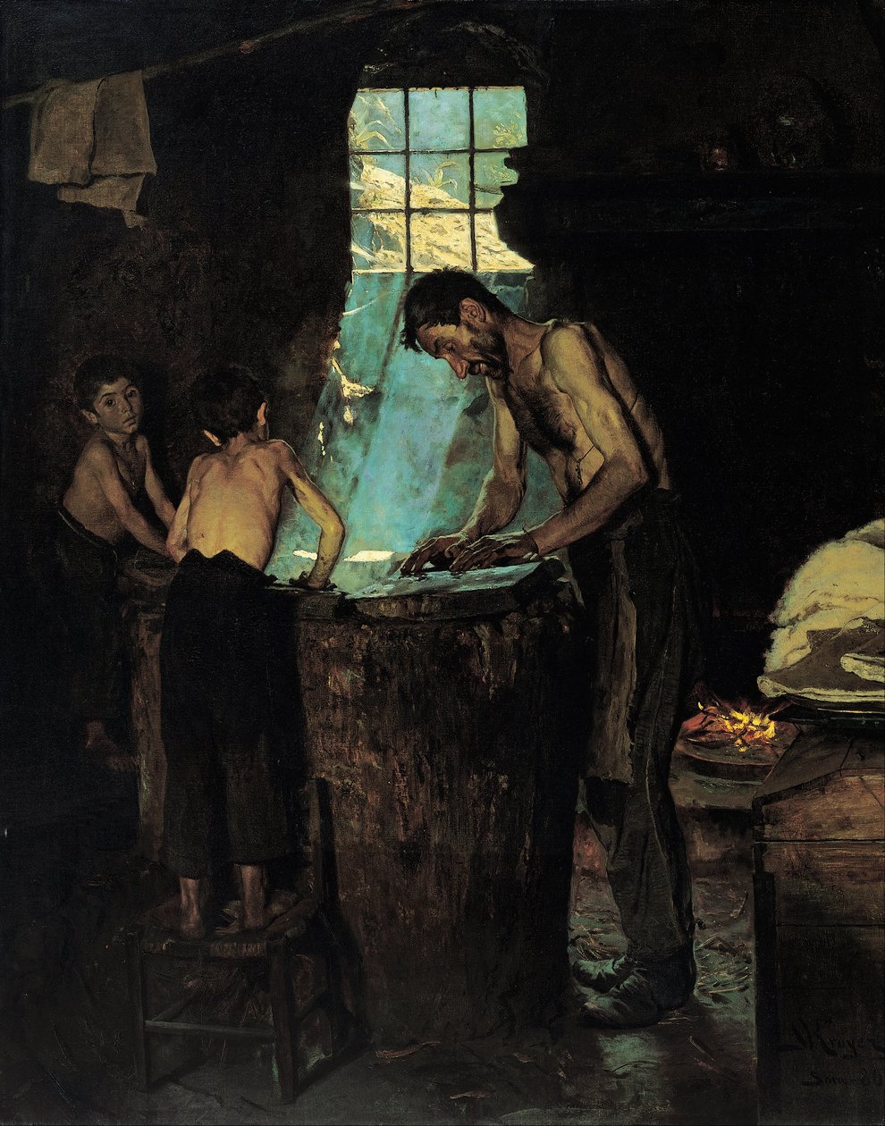Italienske landsbyhatte af Peder Severin Krøyer