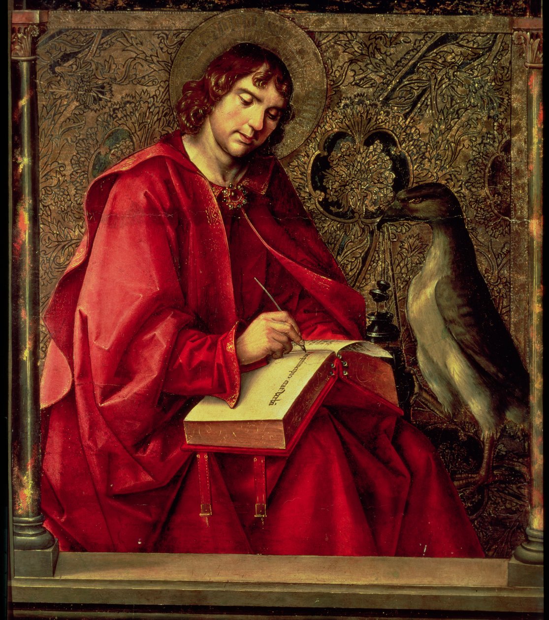 Johannes evangelisten, fra St. Thomas-altertavlen af Pedro Berruguete