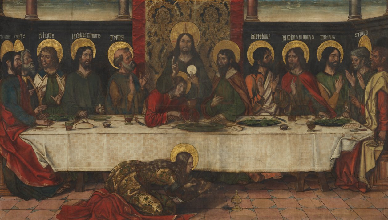 Den sidste nadver, ca. 1495-1500 af Pedro Berruguete