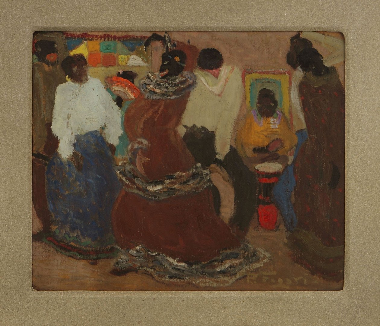 Candombe af Pedro Figari