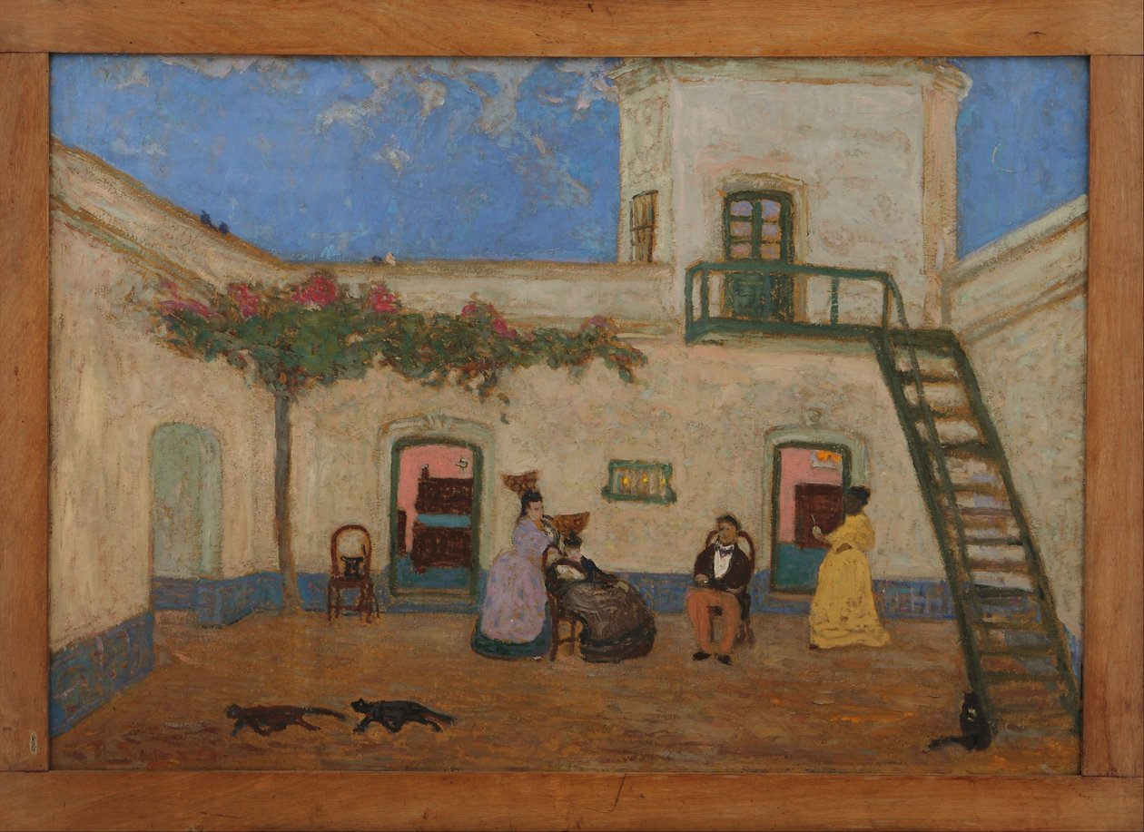 Patio eller Unitary Patio af Pedro Figari