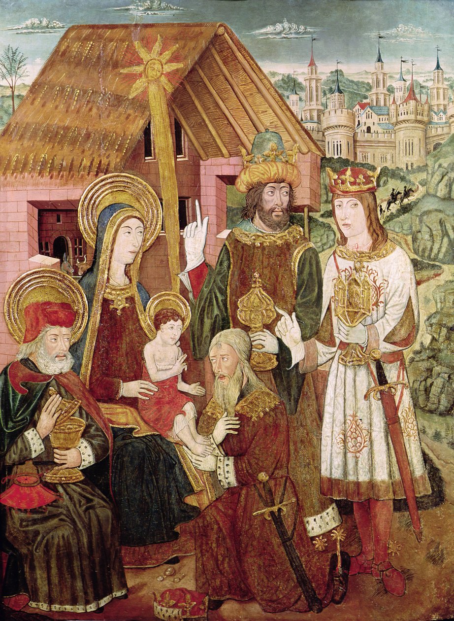Tilbedelse af Magi af Pedro García de Benabarre