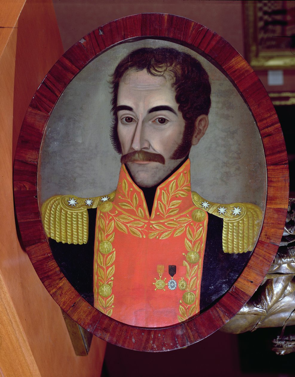 Portræt af Simon Bolivar, ca.1820 af Pedro Jose de Figueroa