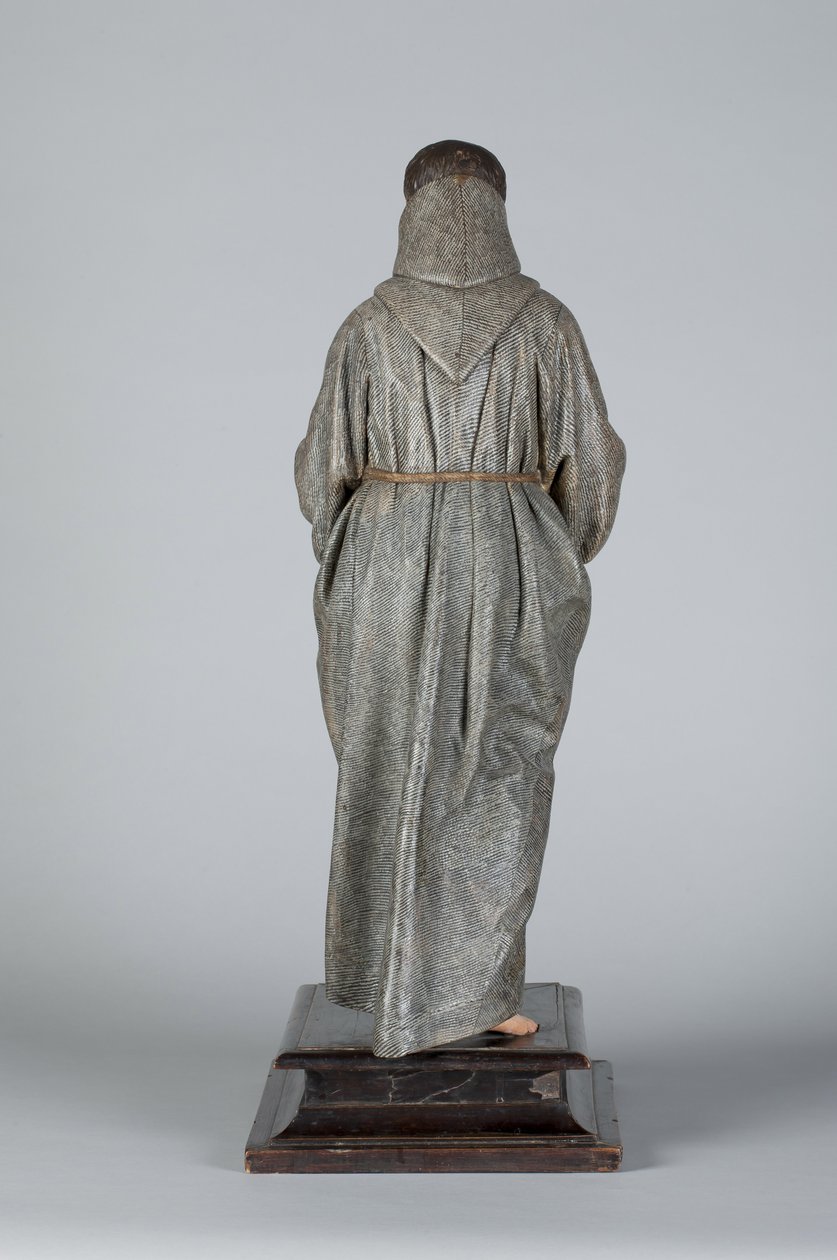 San Diego of Alcala, ca. 1665-70 (polykromt træ) af Pedro de Mena