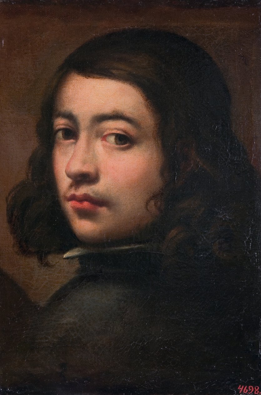 Portræt af en mand af Pedro de Moya